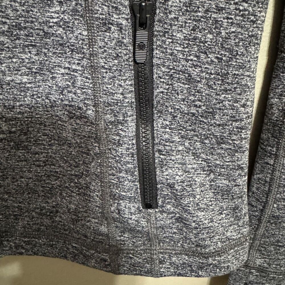 Lululemon Define Jacket Heathered Black size 4 - Picture 6 of 9